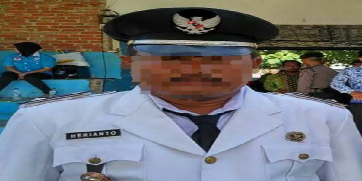 Mantan kades Tandam Hilir I Kec.Hamparan Perak Herianto.  (realitasonline.id/MA)