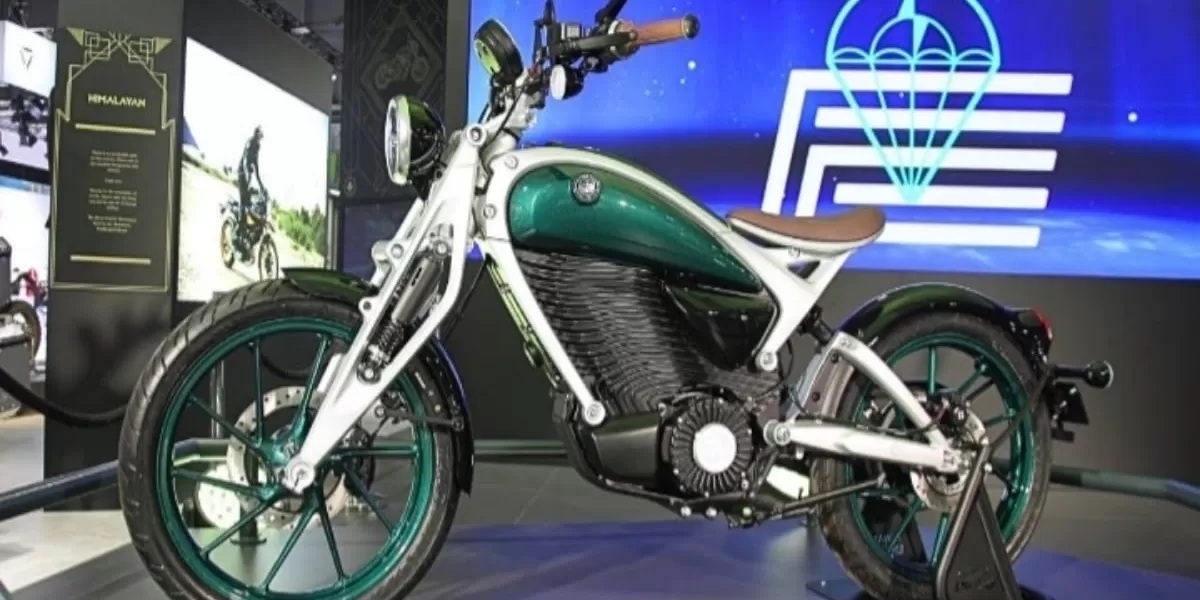 Keterangan Foto: ilustrasi motor Royal Enfield Flying Flea 2026 (Realitasonline/Youtube Vision Effect TV)