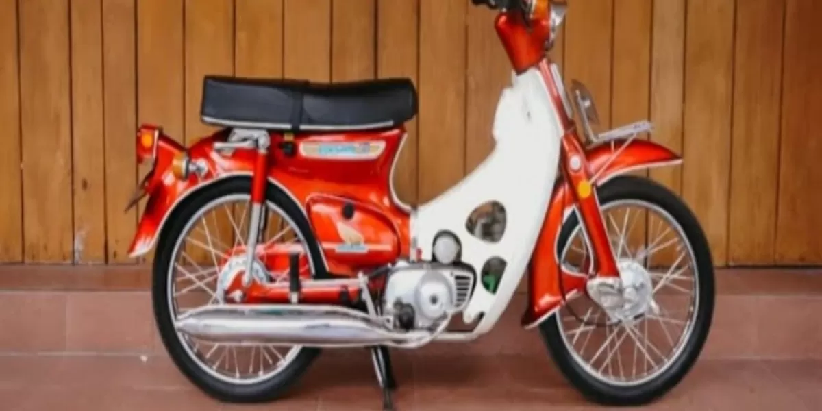Keterangan Foto: ilustrasi motor retro Honda (Realitasonline/Youtube Klasik Story)