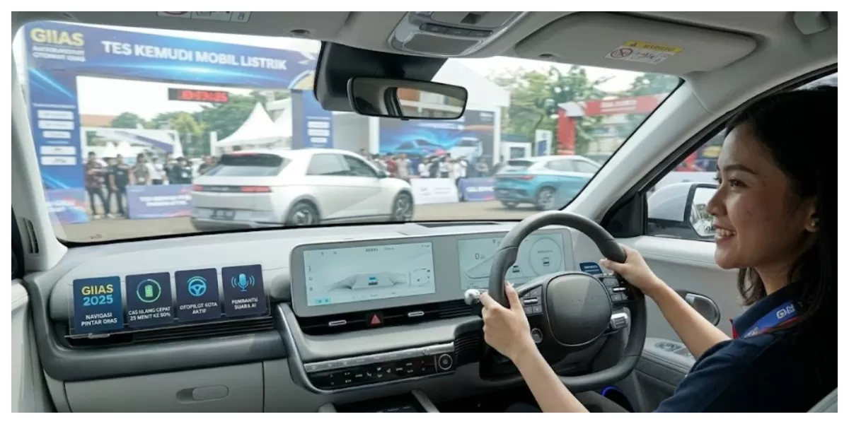 Ilustrasi mobil listrik yang digunakan untuk mobilitas harian dengan gaya berkendara yang efisien (Realitasonline/ Canva)