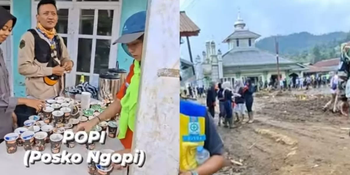 Momen kebersamaan relawan bencana Purbalingga, Jawa Tengah. (Instagram/igoendonesia)