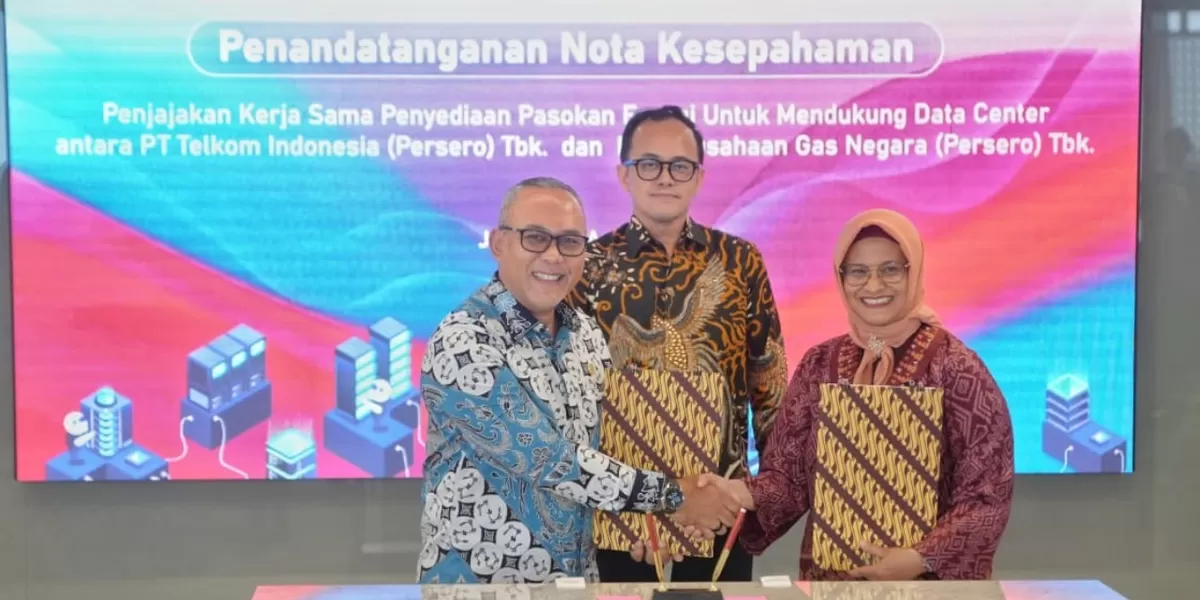 Telkom-PGN Satukan Energi dan Digital, Siap Bangun Data Center Masa Depan