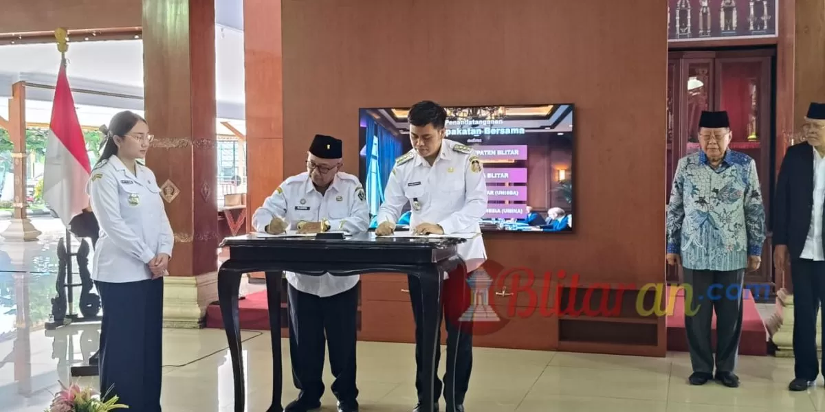 Pemkab dan Pemkot Teken MoU bersama Dua Universitas di Blitar, Kuatkan  Sinergitas Kerjasama Pendidikan - Blitaran.com