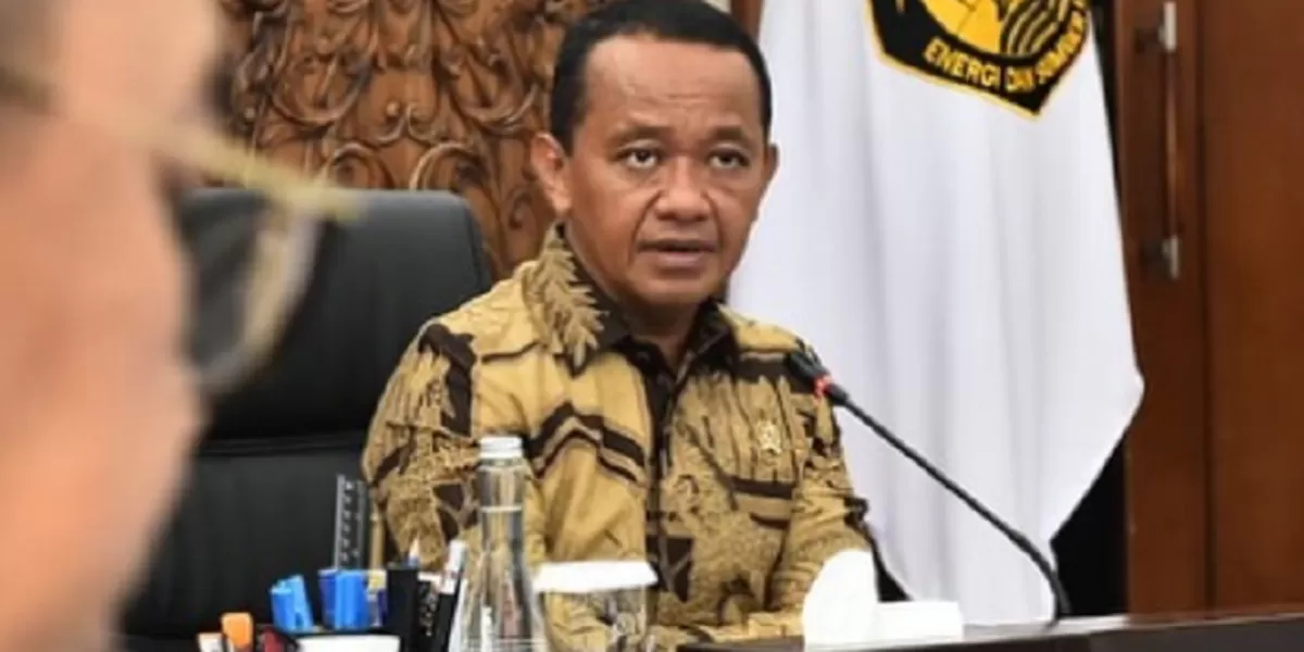 Menteri Energi dan Sumber Daya Mineral (ESDM) Bahlil Lahadalia.  (Facebook.com @Bahlil Lahadalia)