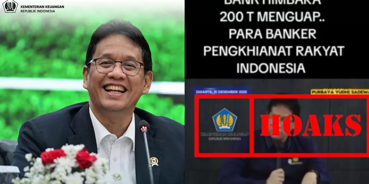Unggahan klarifikasi PPID Kemenkeu terkait isu hoaks suntikan dana Rp200 triliun ke Bank Himbara (instagram / @kemenkeu RI - @ppid.kemenkeu)