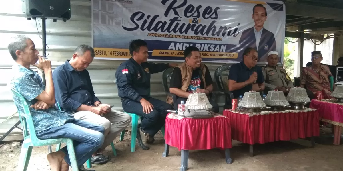 Andi Riksan serap aspirasi warga Dusun Dolangang terkait infrastruktur jalan tani yang rusak parah dan rencana sumur bor di tahun 2026 (Z.A)