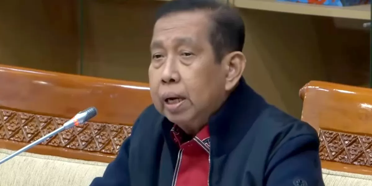 Safaruddin saat menyampaikan interupsi keras terkait prosedur penyidikan Polri dalam RDPU di Ruang Rapat Komisi III ( youtube / TVR PARLEMEN)