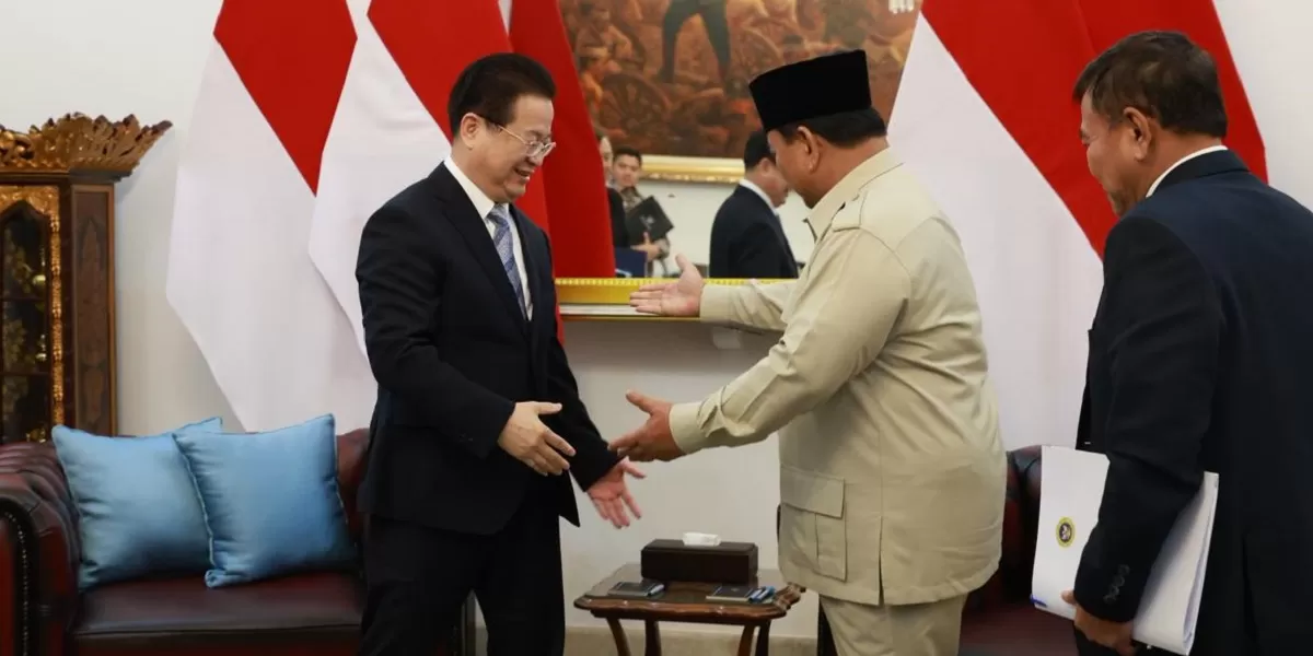Momen pertemuan resmi Presiden Prabowo dengan delegasi Tiongkok yang menegaskan penguatan kerja sama keamanan dan stabilitas regional Asia. (Dok. Bakom RI)