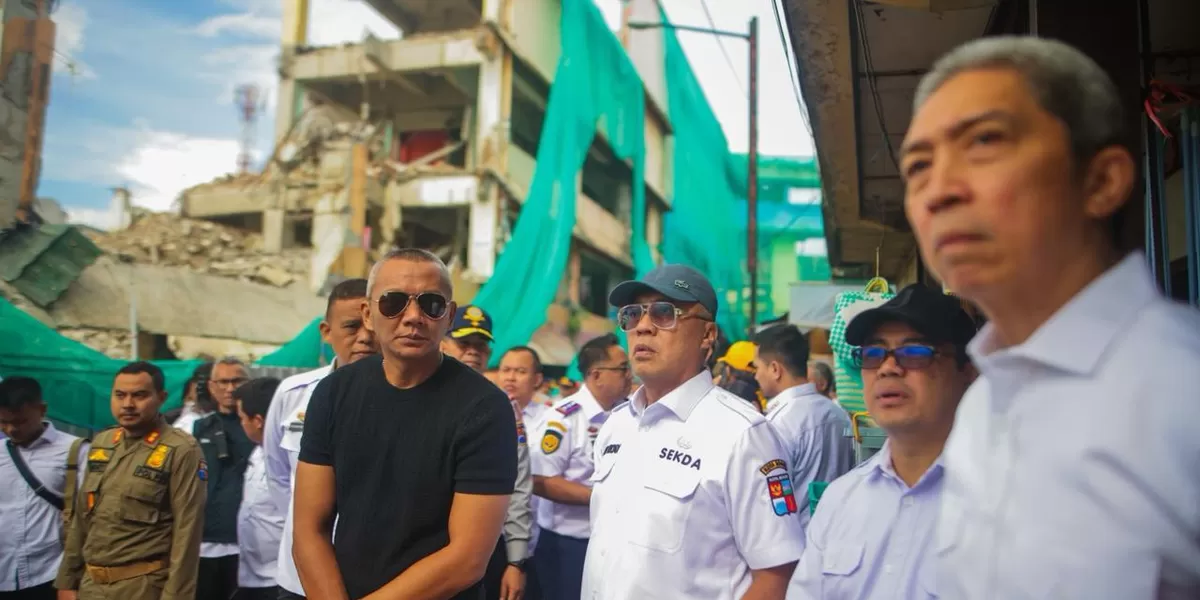 Wali Kota Bogor tinjau penertiban PKL di kawasan Pasar Bogor (Ist)