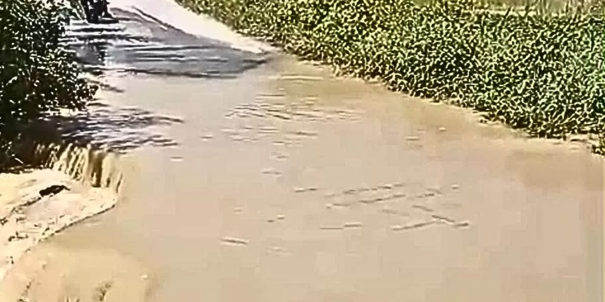 Banjir luapan di Dengilo, dampak PETI kian nyata jelang Lebaran. (Foto : Humas DPD AKPERSI Gorontalo)