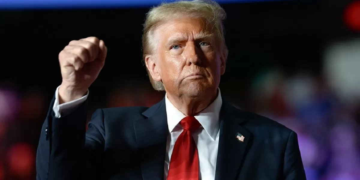 Presiden AS Donald Trump. Cadangan mineral strategis disiapkan guna menjaga pasokan kendaraan listrik, kecerdasan buatan, dan industri militer masa depan. (Facebook.com @DonaldTrump)