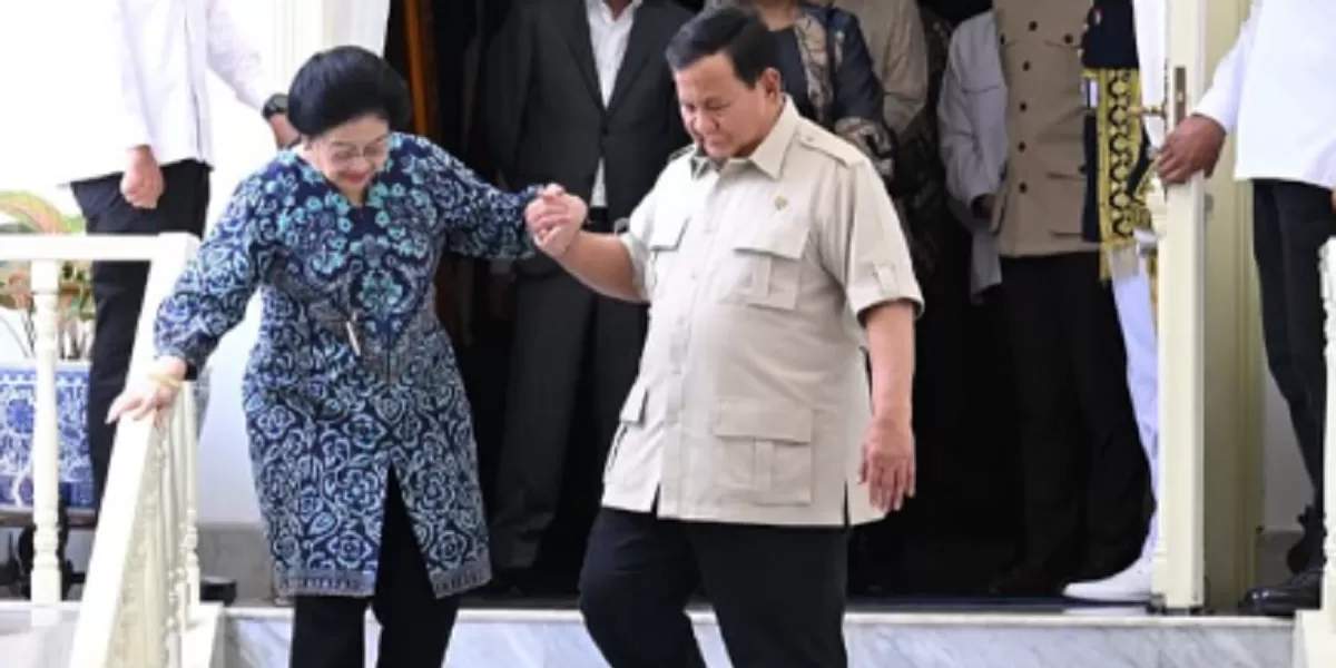 Pertemuan politik tingkat tinggi ini terjadi menjelang Idulfitri yang kerap menjadi momentum rekonsiliasi nasional. (Dok. Instagram @prabowo)