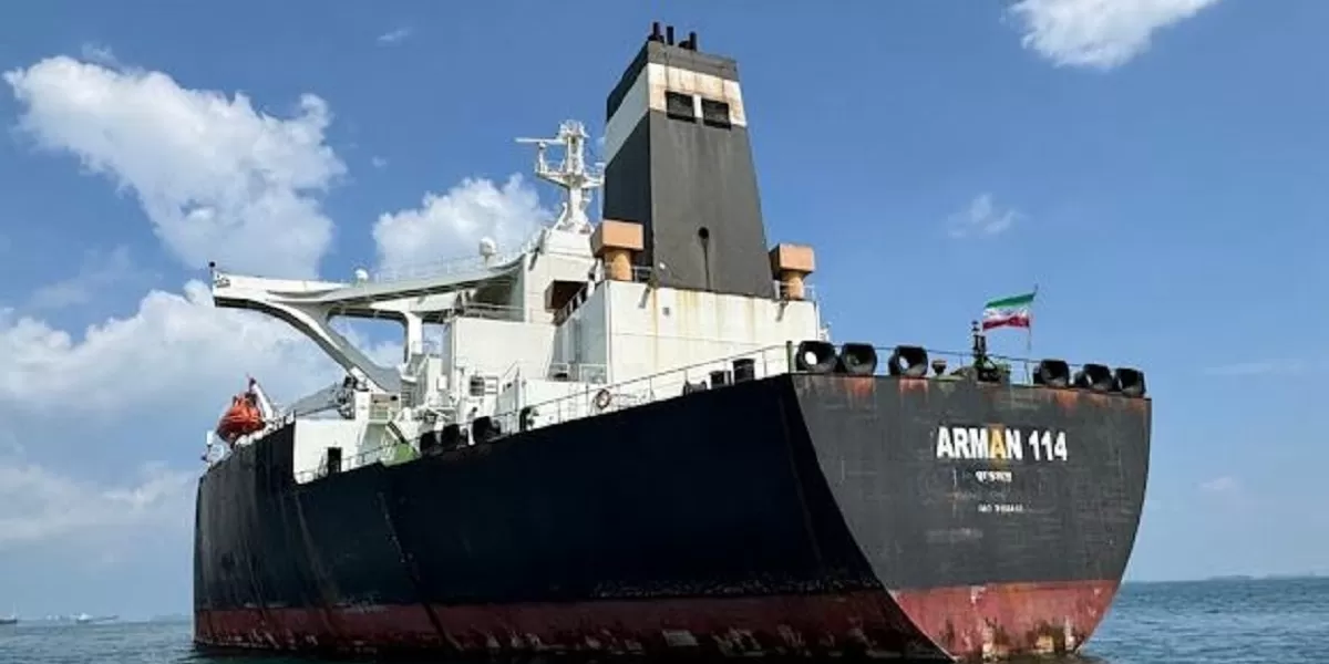 Kondisi kapal tanker MT Arman 114 yang akan dilelang Kejaksaan Agung dengan nilai triliunan rupiah (Dok. kejaksaan.go.id)