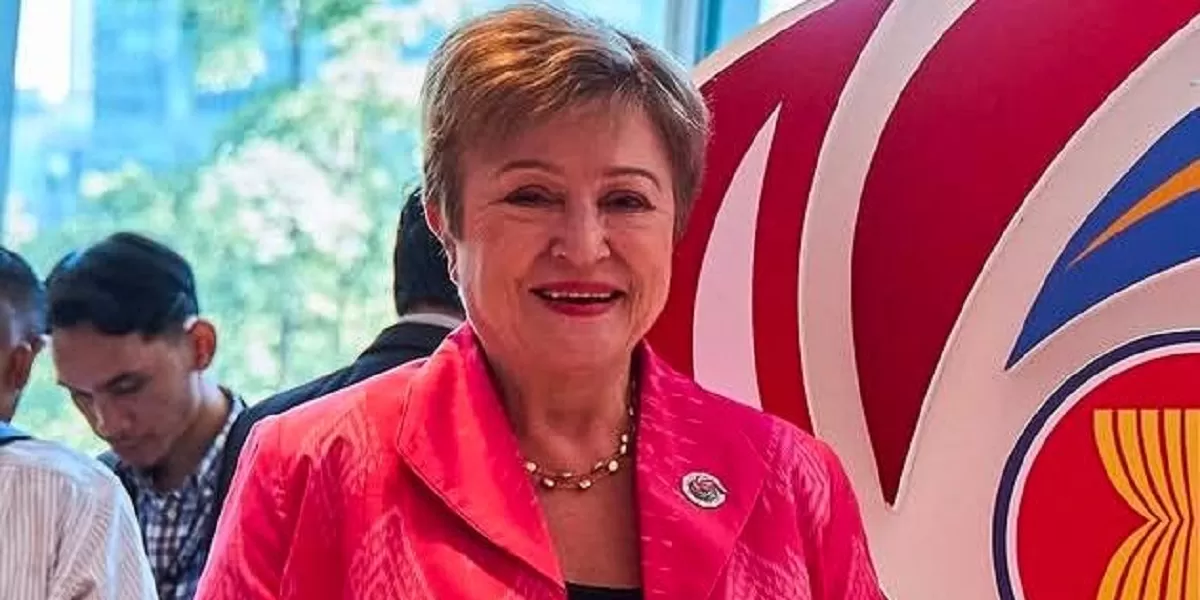 Direktur IMF Kristalina Georgieva mengatakan biaya hidup tinggi yang dirasakan masyarakat akibat inflasi global berkepanjangan (Dok. Instagram @Kristalina.georgieva)