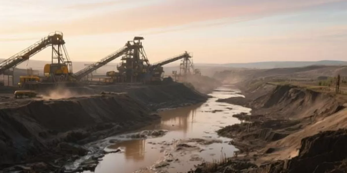 Ilustrasi, Penertiban Tambang Ilegal, 70.000 Ton Batu Bara PETI Kutai Kartanegara Disita Negara (Dok. Kreasi Dola AI)