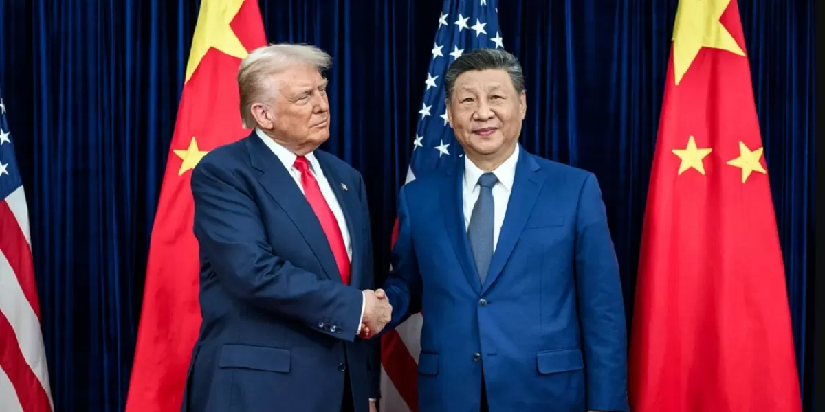 Donald Trump dan Xi Jinping. Pasar global mencermati setiap kebijakan Trump terhadap Tiongkok karena dampaknya dapat memengaruhi rantai pasok, investasi, dan teknologi dunia. (Dok. whitehouse.gov)