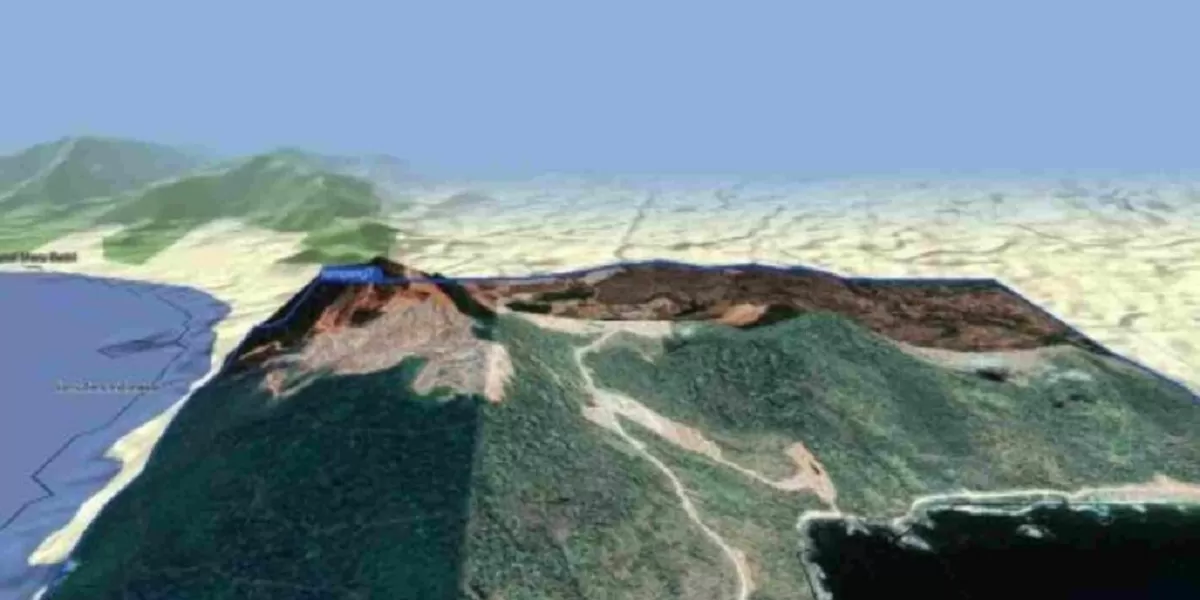 Tambang emad Tumpang Pitu.  Arsip dokumen IPPKH tambang emas Tumpang Pitu 2013 yang kini dipersoalkan Kelompok Pegiat Anti Korupsi. (Dok. javanesiatours.com)