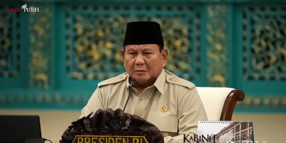 Presiden Prabowo. Presiden Prabowo menyampaikan pesan optimisme ekonomi Indonesia di tengah isu perlambatan ekonomi global dunia. (Dok. Bakom RI)