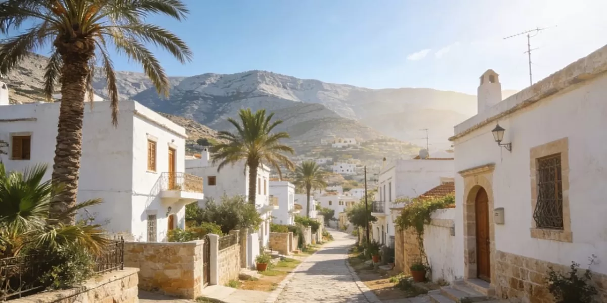 Panorama alam kawasan Jabal Amel yang menjadi latar sejarah desa Adchit al-Qusayr Lebanon Selatan. (Dok Kreasi Dola AI)