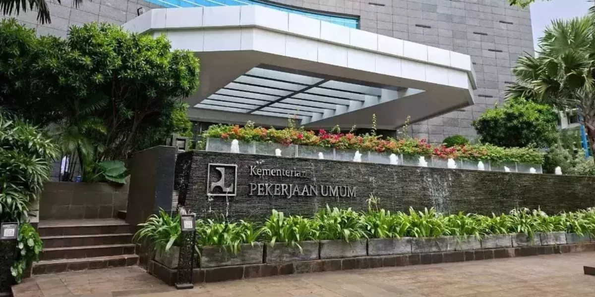 Gedung Kementerian Pekerjaan Umum (PU). (Antara)