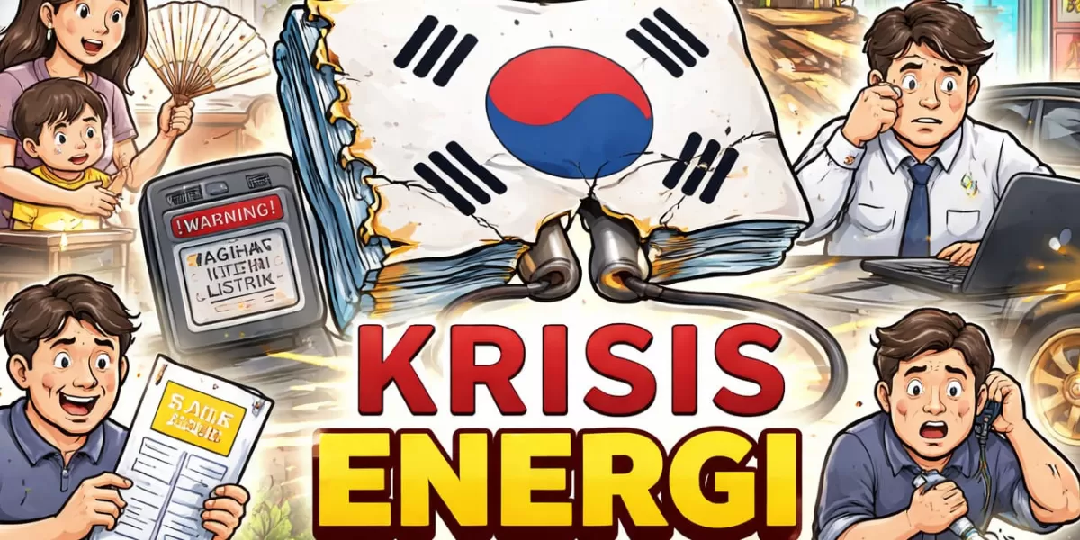 Ilustrasi krisis energi (ChatGPT)