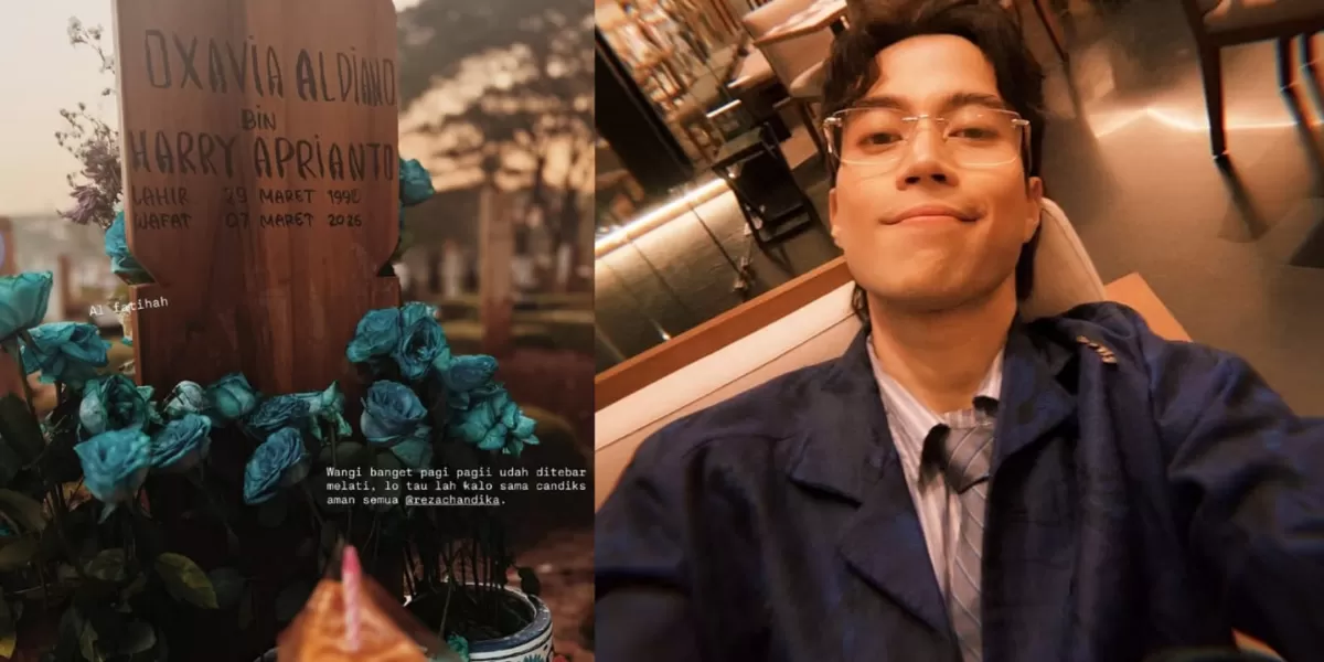 Momen perayaan ulang tahun mendiang Vidi Aldiano oleh sahabat, keluarga, dan penggemar.   (Instagram/enzystoria - vidialdiano)