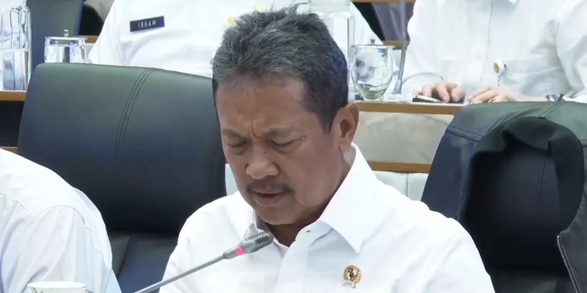 Menteri Kelautan dan Perikanan Sakti Wahyu Trenggono. (Bakom RI)