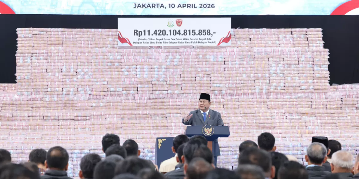 Negara Amankan Rp11,42 T dari Penertiban Perkebunan dan Tambang Ilegal, Prabowo: Kerja yang Tak Mudah. (Bakom RI)