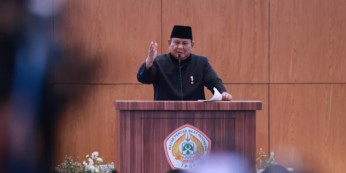 Prabowo Soroti Peran Indonesia dalam Perkembangan Pencak Silat Thailand dan Vietnam. (Bakom RI)