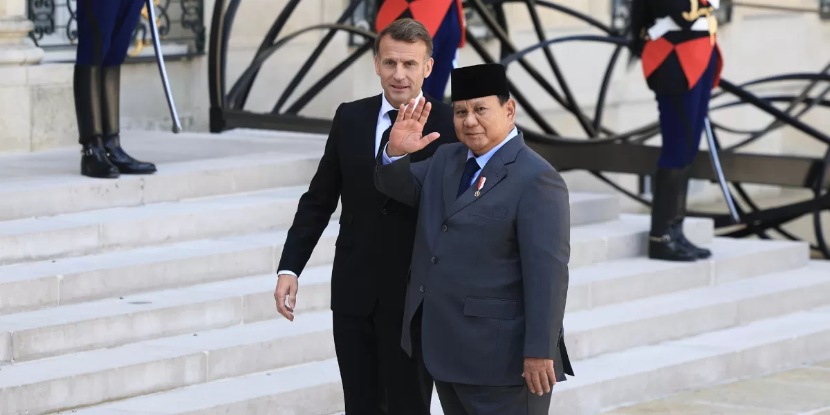 Prabowo Bertemu Macron Bahas Penguatan Kerja Sama Pertahanan hingga Ekonomi Kreatif. (Bakom RI)