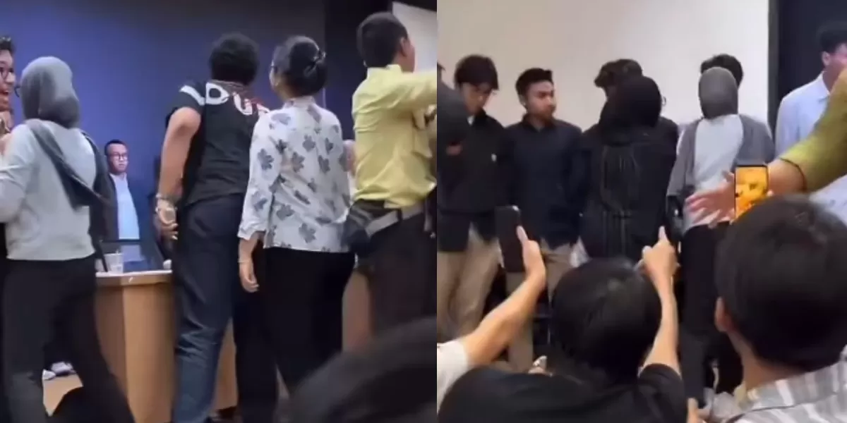 Menyoroti viralnya dugaan grup chat orang tua mahasiswa FH UI usai anaknya terjerat kasus pelecehan. (instagram.com/@cretivox)