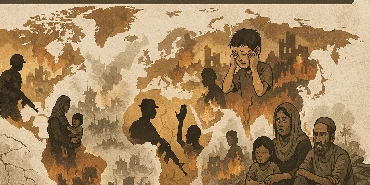 Tragedi kemanusiaan Rohingya, konflik Israel&ndash;Palestina, hingga krisis di Afrika menunjukkan bahwa hilangnya persaudaraan selalu bermula dari kegagalan melihat &ldquo;yang lain&rdquo; sebagai sesama manusia. Foto: ai