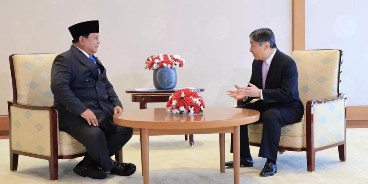 Presiden bertemu Kaisar Naruhito di Istana Kekaisaran Tokyo, perkuat kerja sama Indonesia&ndash;Jepang. Foto: Tim Media Presisen.