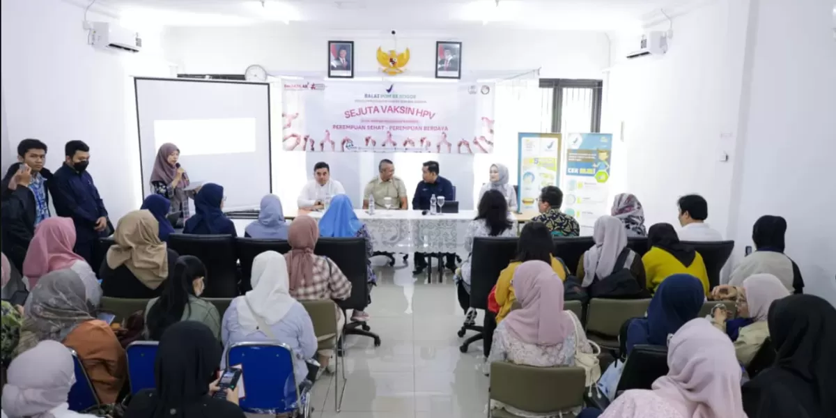 Angka Kanker Serviks Tinggi, Jenal Mutaqin Soroti Pentingnya Vaksin HPV. (Foto/Humas Kota Bogor.)