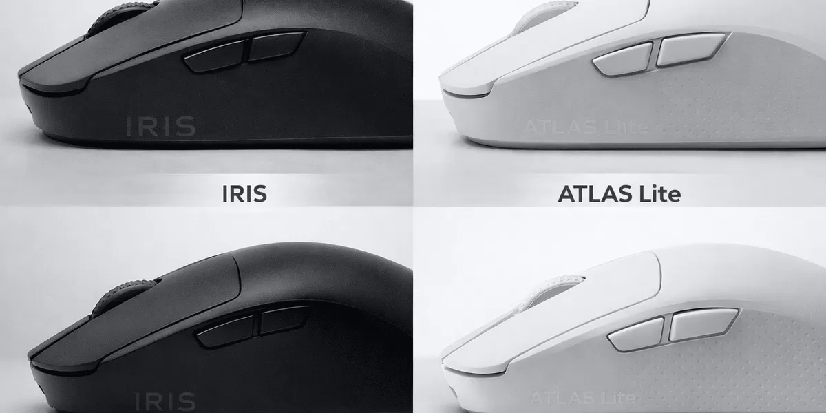 Pressplay Iris V2 hadir dengan desain ergo agresif, cocok untuk claw grip dengan build premium dan teknologi Nearlink. (Treeya Dewi Kania/Sewaktu.com)