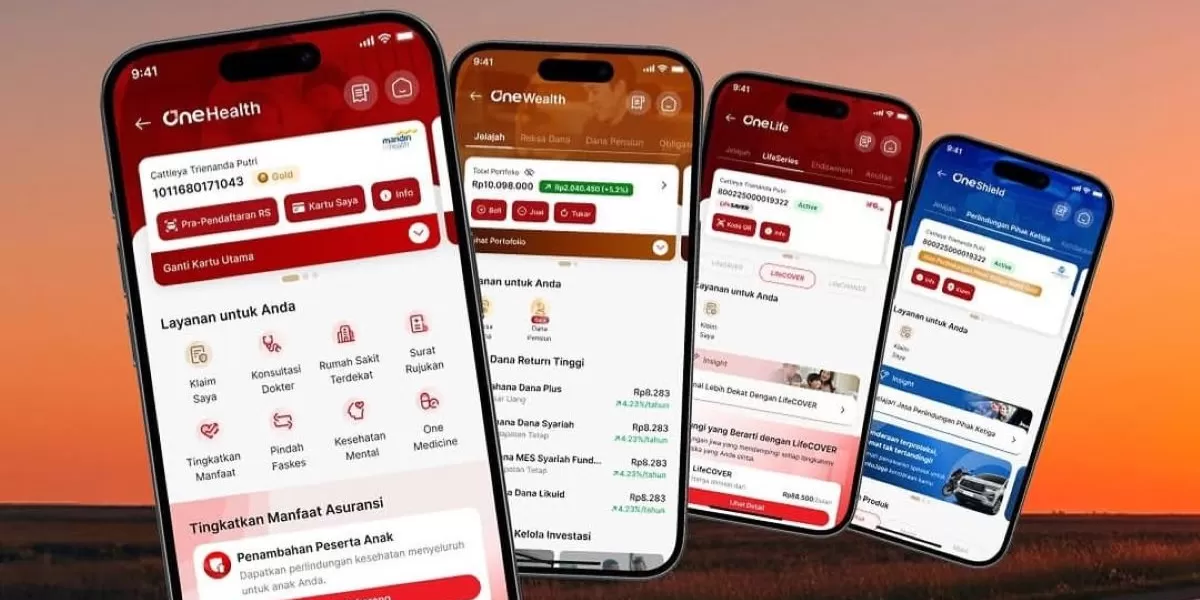 Platform digital One by IFG tentang asuransi, investasi, dan kesehatan yang terintegrasi dalam satu aplikasi. (Dok. IFG)