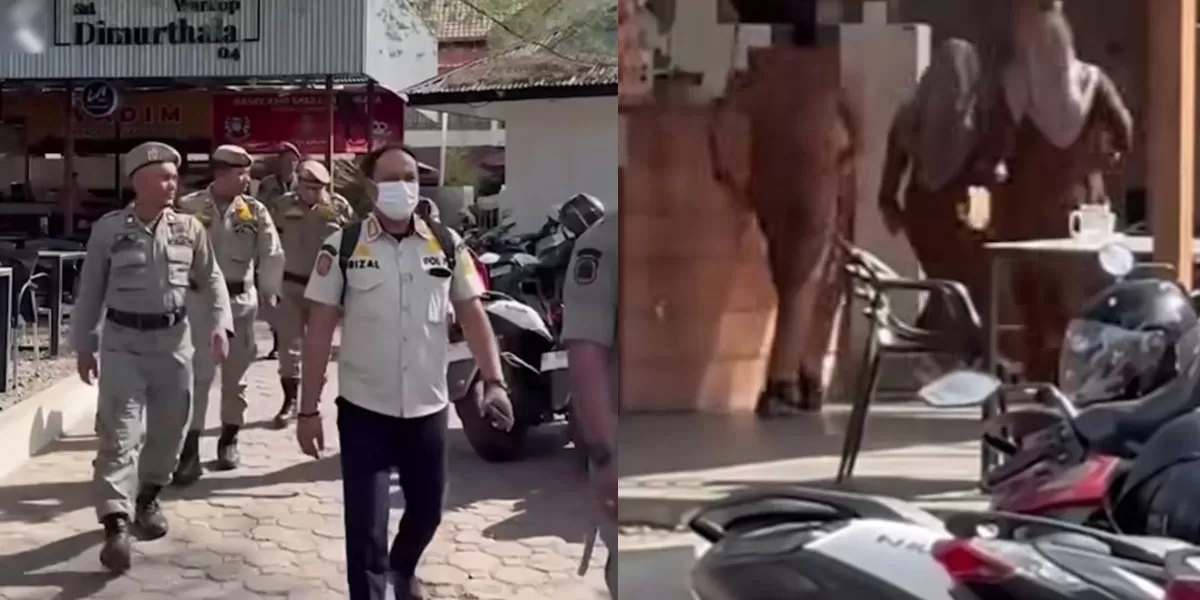 Momen para ASN di Aceh kocar-kacir usai Satpol PP Gelar razia di Warkop (Dok. Instagram/ undercover.id)