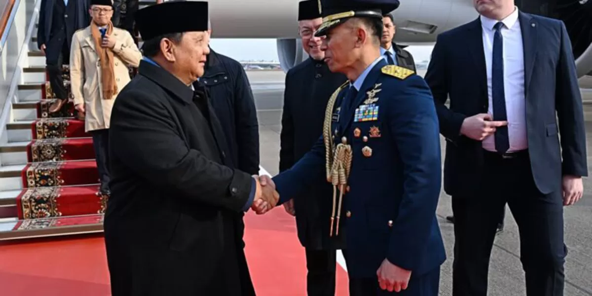 Presiden Prabowo Tiba di Moskow, Indonesia&ndash;Rusia Perkuat Kemitraan Strategis.