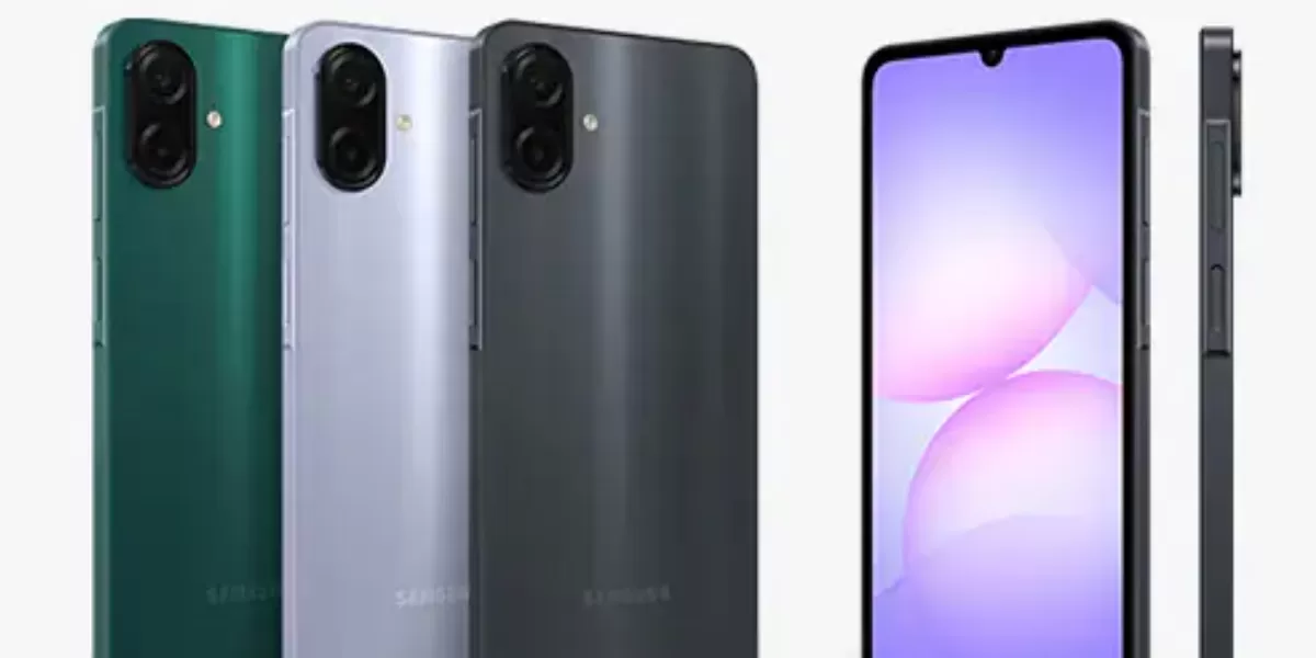 Samsung Galaxy A07 5G (Foto Tangkap Layar Web/Samsung Official )