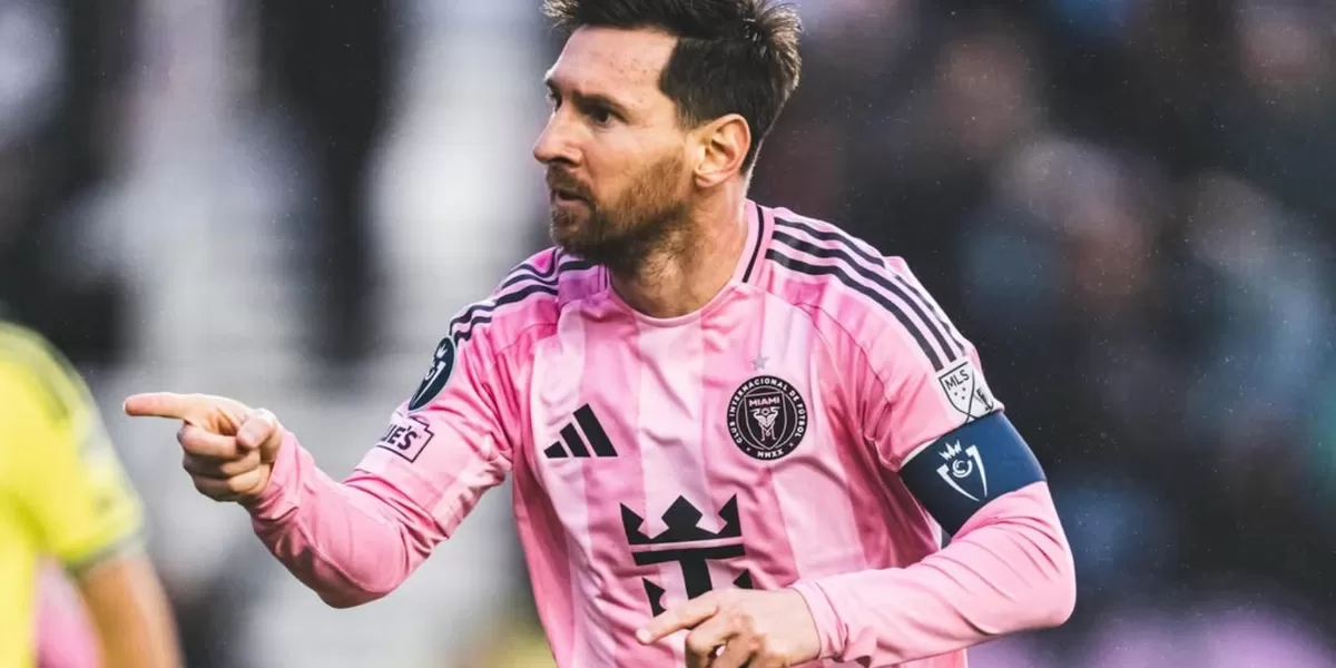 Lionel Messi mencetak gol ke-900 dalam kariernya. (Instagram Inter Miami)