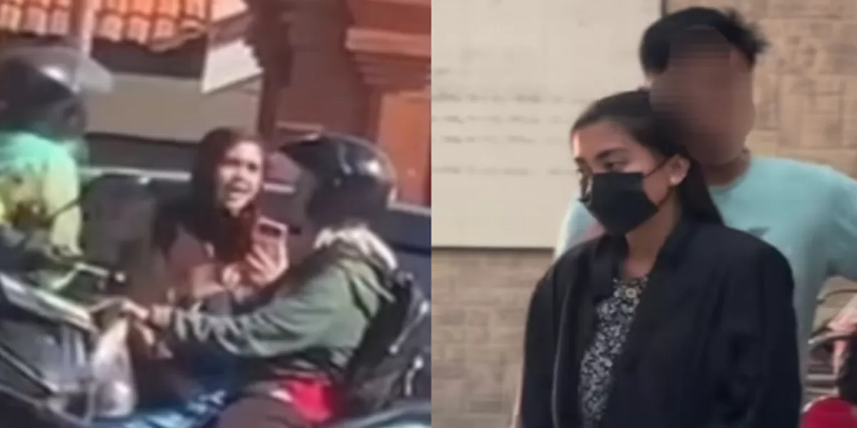 Ibu muda viral yang memaki dan menoyor di Mojokerto ternyata pernah tersandung kasus kriminal. (Instagram/polres_mojokerto_kota)