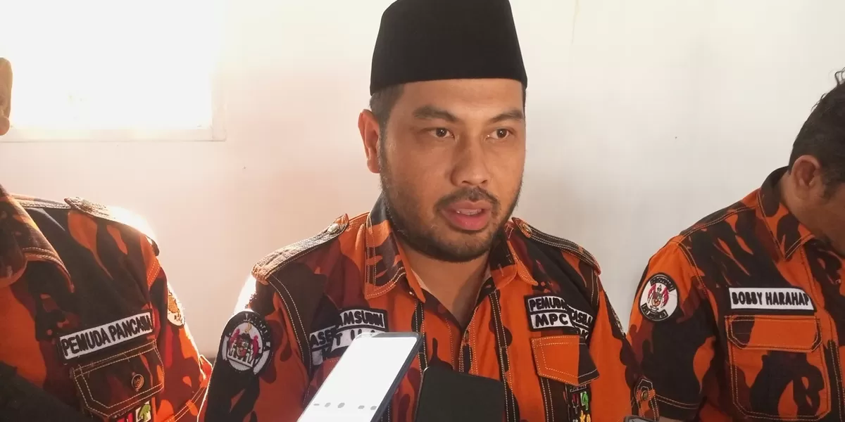 Ketua MPC PP Depok, Asep Samsudin.