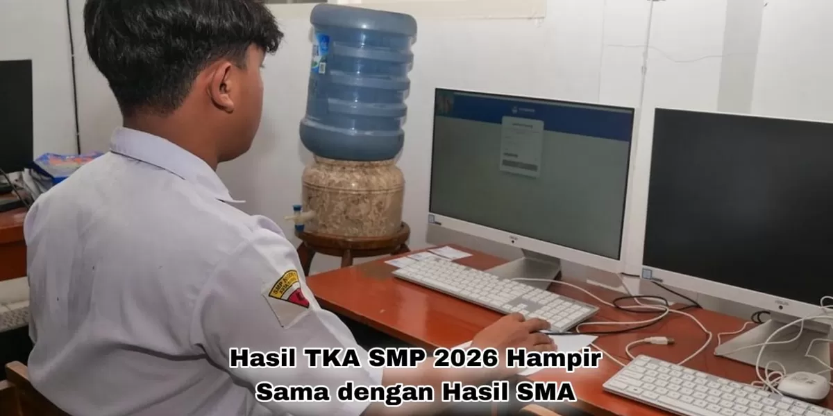 Mendikdasmen sebut hasil TKA SMP 2026 tak jauh berbeda dengan hasil TKA SMA/PISA (kemendikdasmen.go.id diedit dengan Picsart)