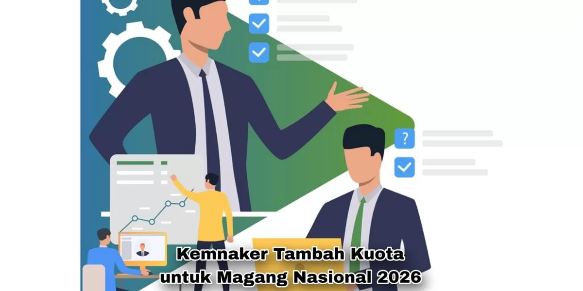 Banyak antusias dari peserta, Kemnaker dikabarkan ajukan tambahan kuota untuk magang nasional 2026 nanti (Freepik/katemangostar diedit dengan Picsart)