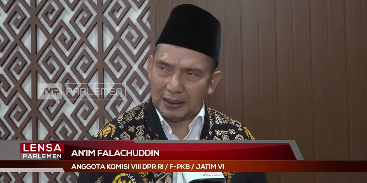 Anggota Komisi VIII DPR RI An&rsquo;im Falachuddin menyoroti belum tuntasnya proses pengangkatan PPPK Kemenag saat kunjungan di Lombok Timur (youtube/@TVRPARLEMEN)