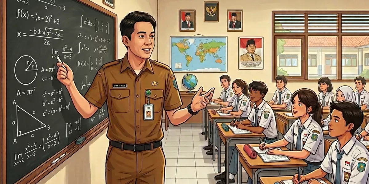 PPPK guru dihapus? DPR RI siapkan skema baru (Ilustrasi AI/Sunardi)