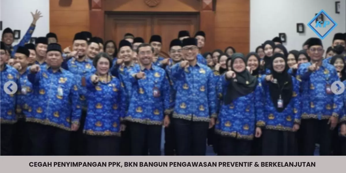 Kepala BKN Prof. Zudan saat penandatanganan pakta integritas pengawasan ASN di Kantor BKN Pusat, Jakarta, Kamis  16 April 2026 (bkn.go.id)