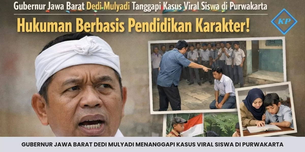 Viral siswa Purwakarta, Dedi Mulyadi soroti hukuman sekolah. Skorsing dinilai tak efektif, dorong pendidikan karakter lebih manusiawi. (Ilustrasi AI / chatgpt.com)