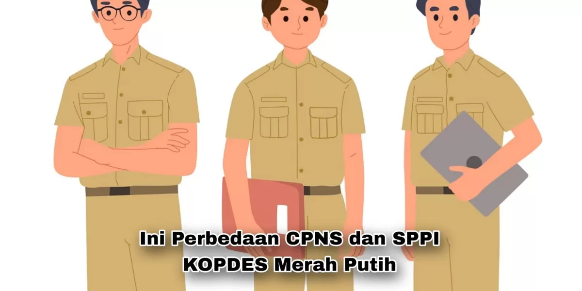 Ini perbedaan berkarier di CPNS dan SPPI KOPDES Merah Putih (Freepik/syarifahbit diedit dengan Picsart)