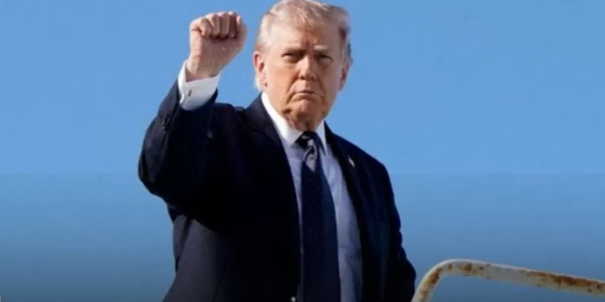 Presiden AS, Donald Trump (Tangkap layar YouTube aljazeera)